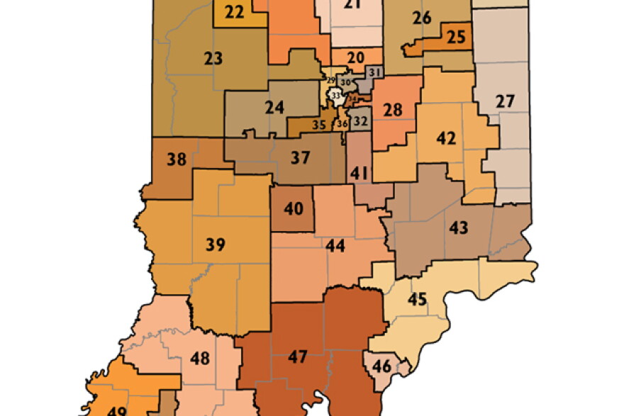 Indiana Senate Dist. 40 covers most of Monroe Co. including Bloomington.
