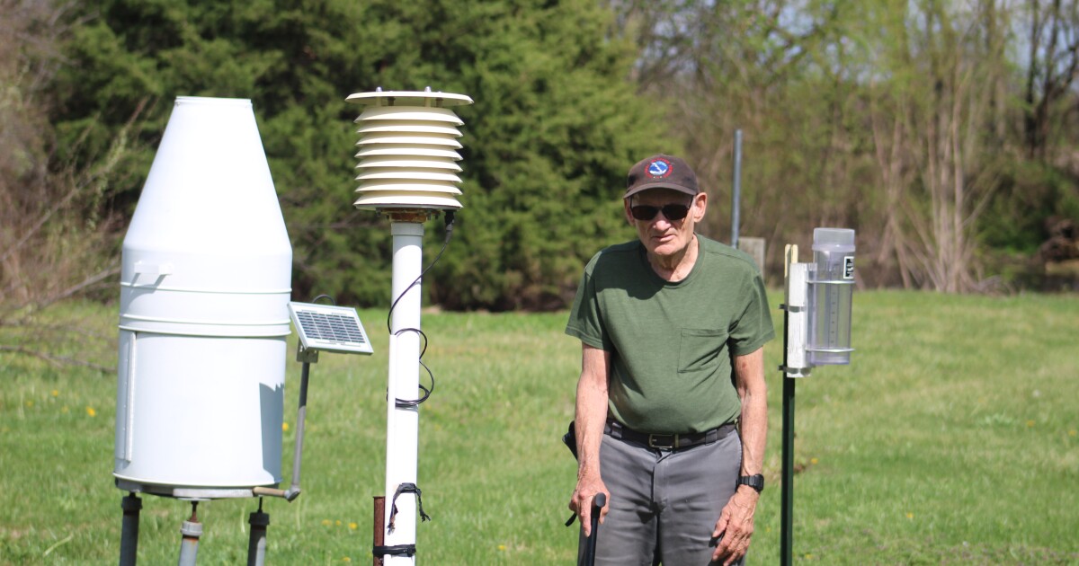 Lockwood, Missouri's weather observer wants to find his predecessor after 24 years on the job