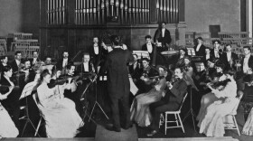 The Battle Creek Symphony Orchestra in 1904, five years after founding