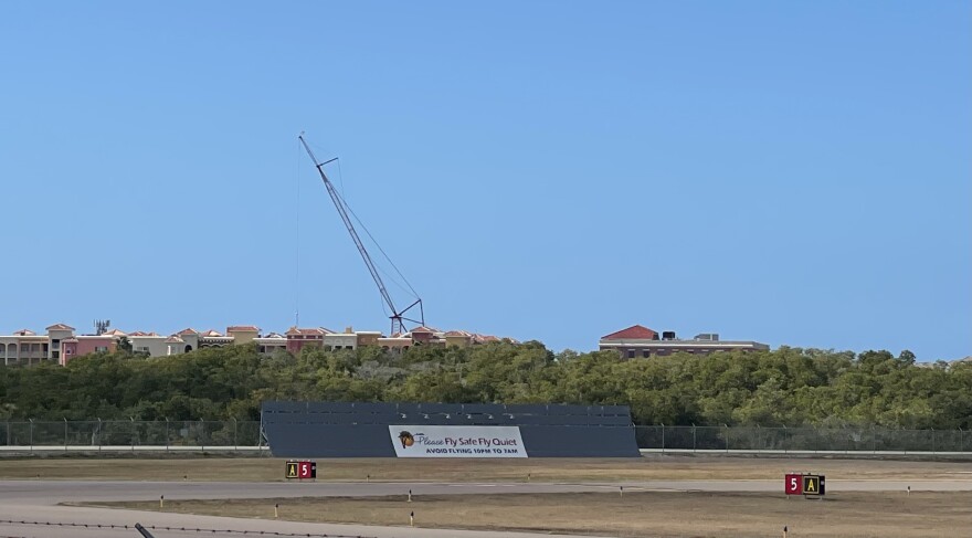 The Naples Airport has a sign facing planes taking off that encourage the voluntary curfew hours. The airport is currently in phase two of its Part 150 Noise Study.