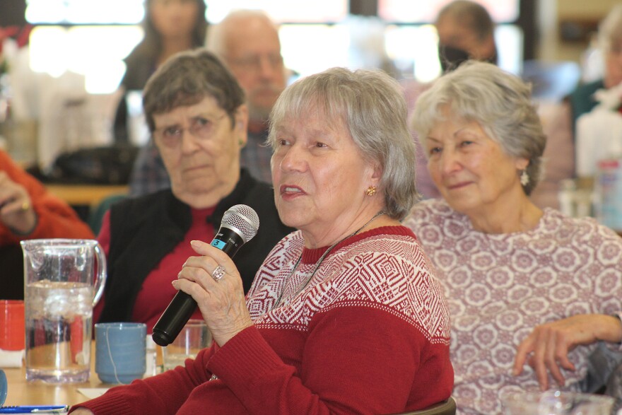 Residents participate in an Explore History event, a collaborative effort of the the Sheridan Community Land Trust and the Hub on Smith. A recent grant from the NextFifty initiative aims to help older adults engage in community activities, build fellowship and improve health and overall well-being.