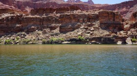 The Colorado River near Lees Ferry in May 2026. Tribal nations in northern Arizona are watching the feds put out a Colorado River management plan for the states, while their own water rights in Arizona remain unquantified.