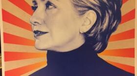 Hillary Clinton campaign poster