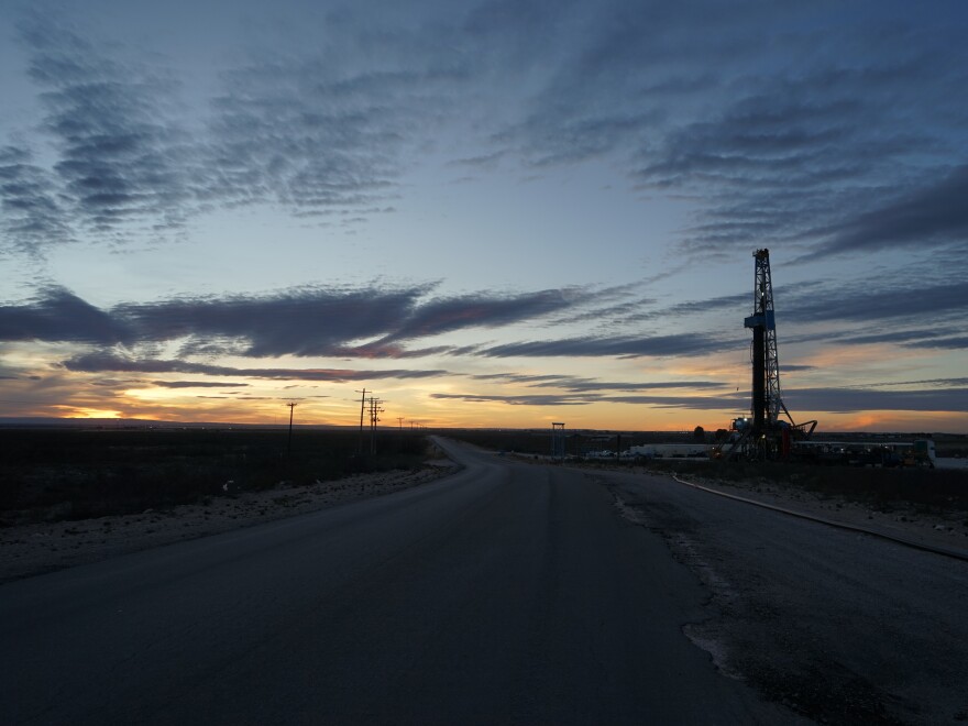 Drilling rigs and pump-jacks dot the desert of the Permian Basin, where Holtec is proposing to build the interim nuclear storage facility.