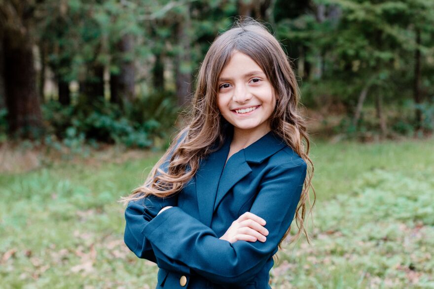  Emerie Martin, a fifth-grader at Pleasant Hill Elementary, is Oregon's newest "Kid Governor."