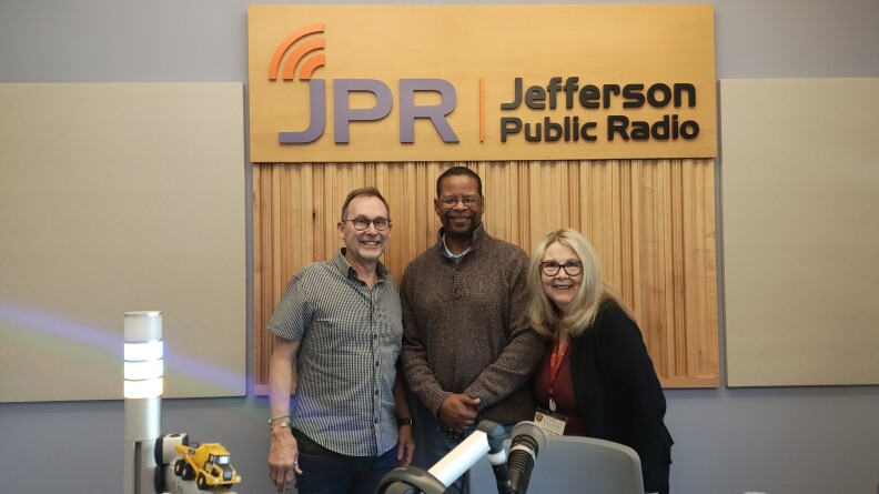 Del Shores, author of the play "Daddy's Dyin' Who's Got the Will?" and Gwen Overland, artistic director at the Camelot Theatre and featured star in the play, joins JPR host Mike Green in the studio on June 11, 2025.