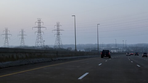 Hazy, foggy skies in Sagniaw this weekend were caused by melting snow, minimal wind and tiny particulate matter being released into the atmosphere.