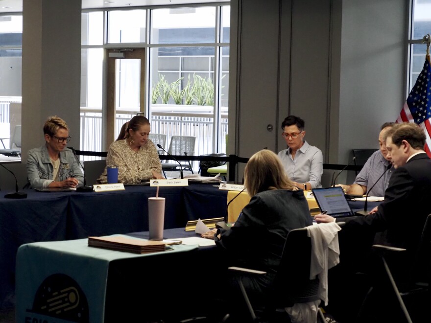 The governing board of Epic Charter School meets Tuesday at the 50 Penn Place complex in Oklahoma City