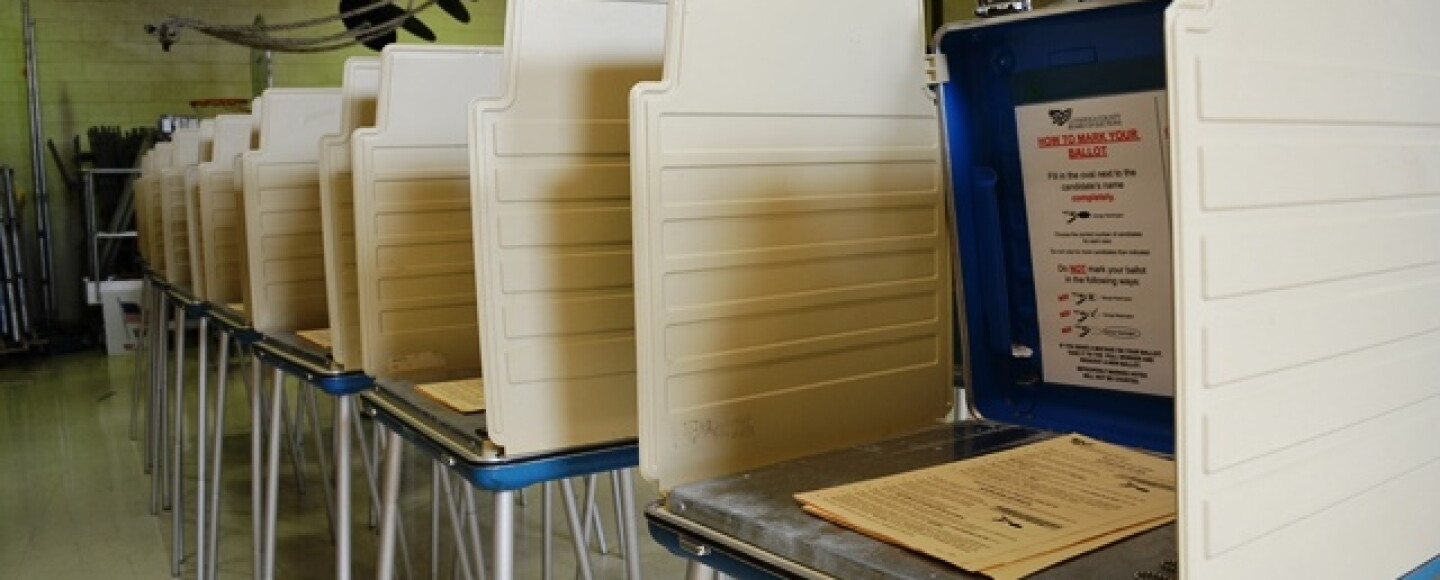 Ohio voting booths