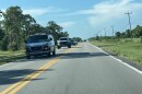 Traffic on a two-lane stretch of Burnt Store Road in northwest Cape Coral. Lee County is moving faster with plans to make this stretch of a hurricane evacuation route, four lanes.