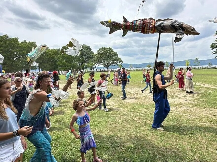 Riverkeeper is having its first annual "fish migration celebration" on June 14, with a decorated flotilla traveling up the Hudson River from New York City to Croton-on-Hudson.