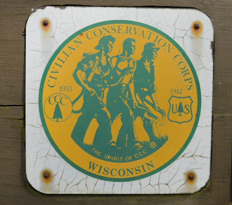 Emblem of the Civilian Conservation Corps (CCC)