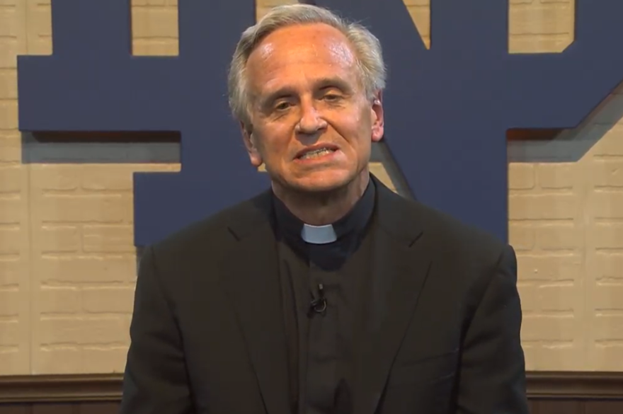 Fr. John Jenkins, President of Notre Dame.