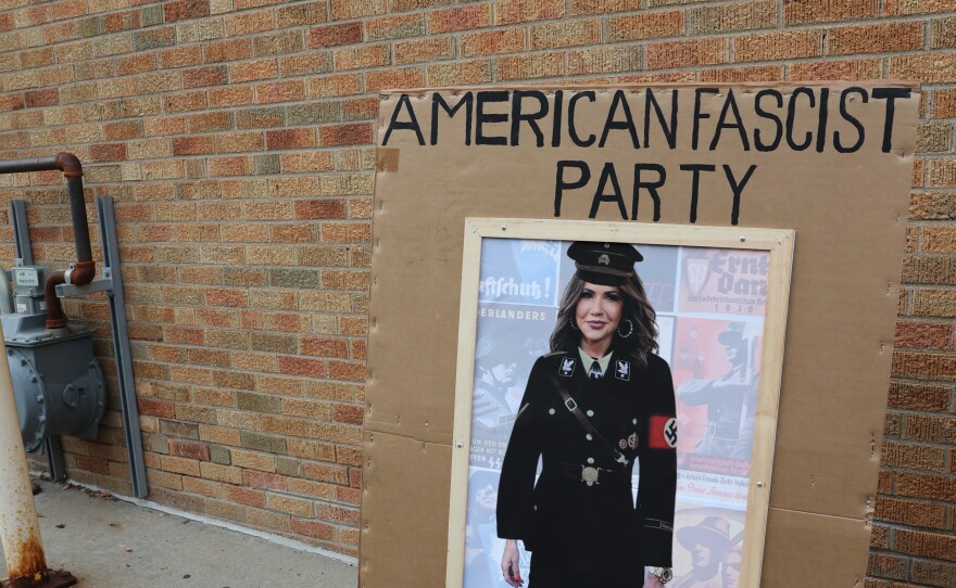 Scenes from the Sioux Falls No Kings Rally, October 18, 2025