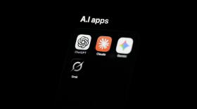 In this photo illustration, artificial intelligence apps are shown on a phone screen on September 24, 2026 in Melbourne, Australia. (Asanka Ratnayake/Getty Images)