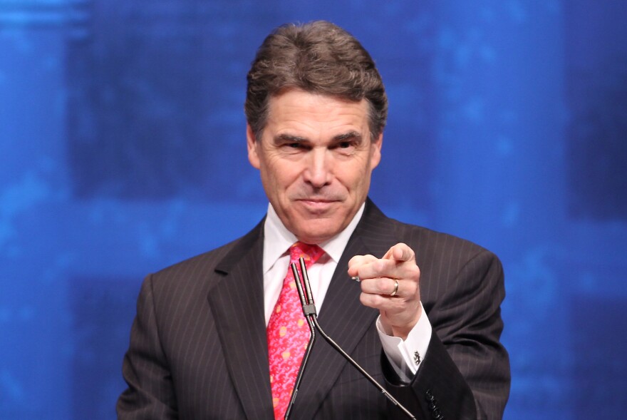 Republican presidential candidate, Rick Perry.