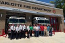 Charlotte firefighters gained a 10% increase in wages for the 2027 fiscal year. 
