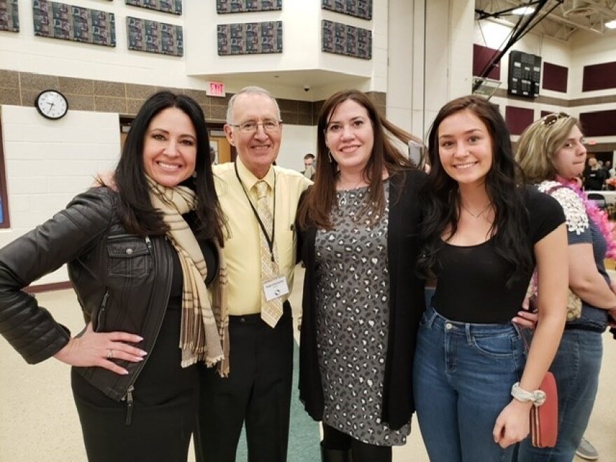 Ralph Schumacher and his family.