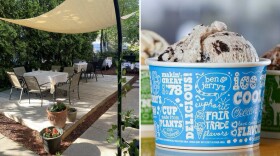 A garden dinner at The Pasta Tree (left) and Ben & Jerry's new shop in Milwaukee make it into the conversation on "This Bites."