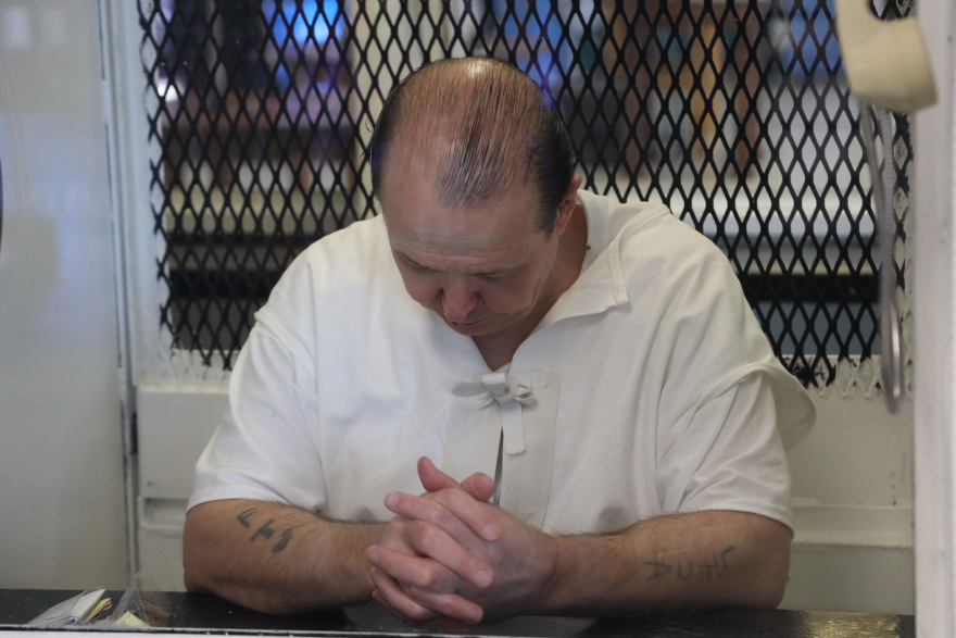 Robert Roberson on Texas death row talking to Texas Public Radio