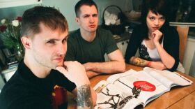 In "The Book of Muscle," KEN Mode's members seem to   egg each other on to see who can make the most aggressive sounds.