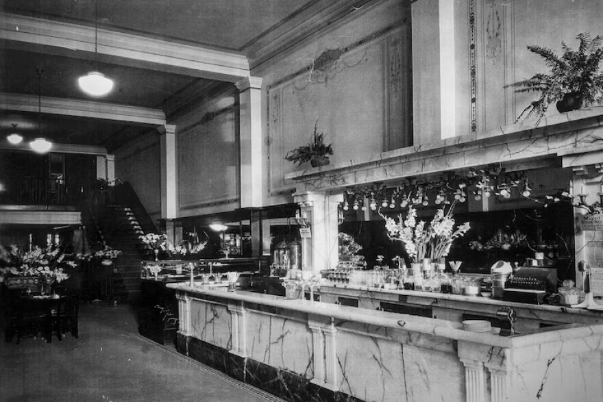 (George Daines) The Bluebird Cafe in Logan in an undated photograph.