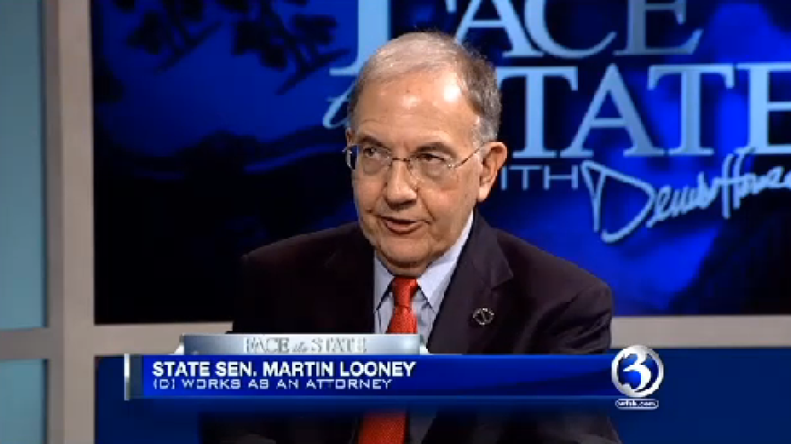 State Sen. Martin Looney appears on WFSB.