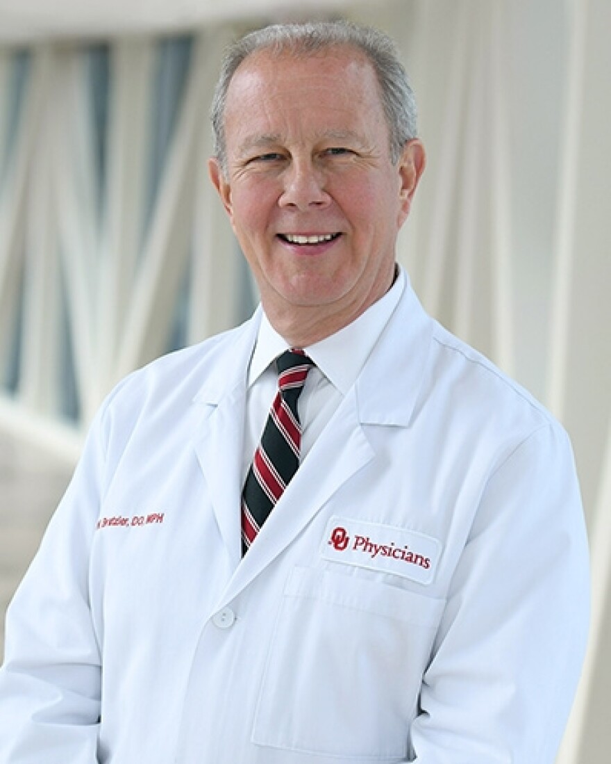Dale Bratzler, University of Oklahoma’s chief COVID officer.