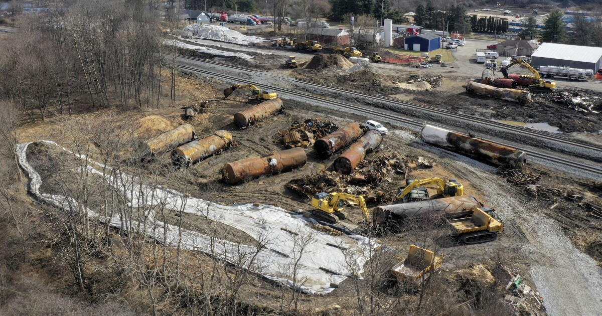 Appeal delays $600M East Palestine derailment settlement payments | 90.