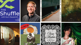 Decorative collage of featured artists' album art