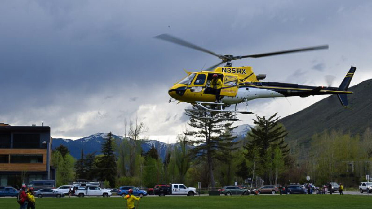 The community raised $7.5 million for the chopper, which could speed up response times in the backcountry. - Vimarsana News