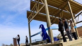 A new outdoor classroom opened at Back Bay National Wildlife Refuge in Virginia Beach on Saturday.