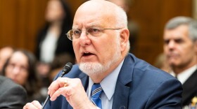 Dr. Robert Redfield, director of the Centers for Disease Control and Prevention, speaks at a House Committee on Oversight and Reform hearing about the coronavirus on March 11.
