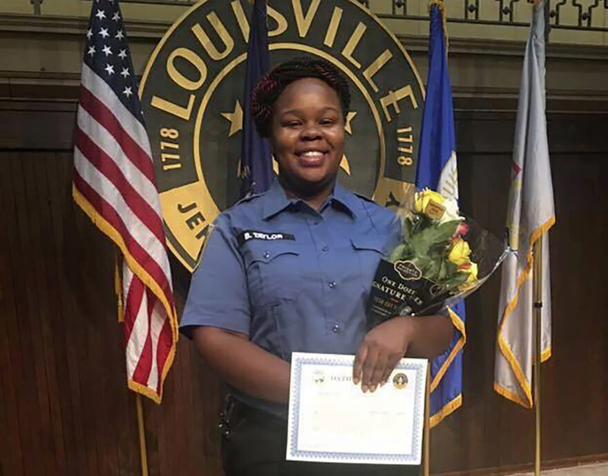 This undated file photo provided by Taylor family attorney Sam Aguiar shows Breonna Taylor in Louisville.