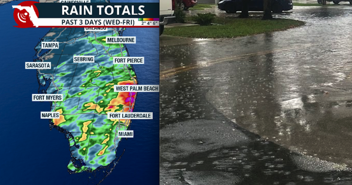 Florida's soggy weekend, another 4 inches of rain possible; flash floods