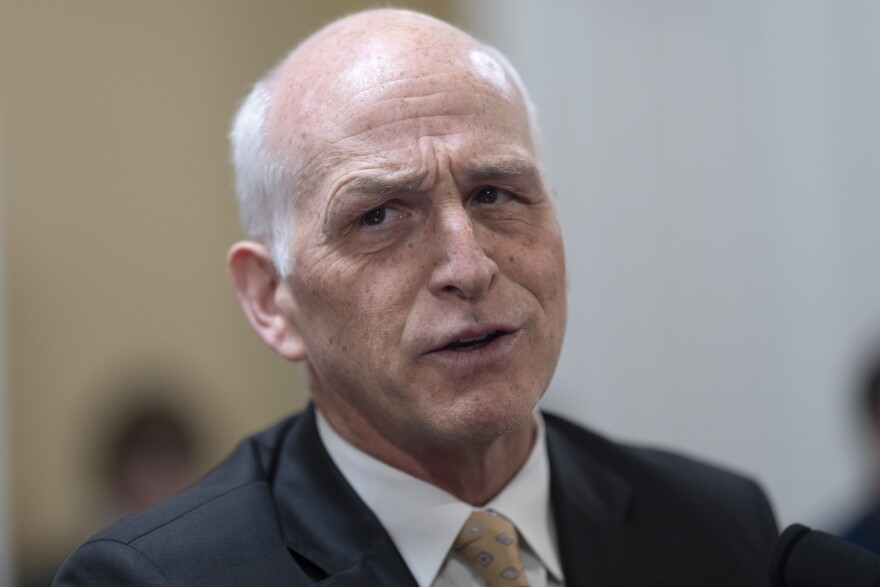Washington Rep. Adam Smith pictured in a committee hearing in Washington D.C.