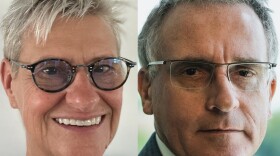 Nina Jenkins (left) and Andrew Read (right)