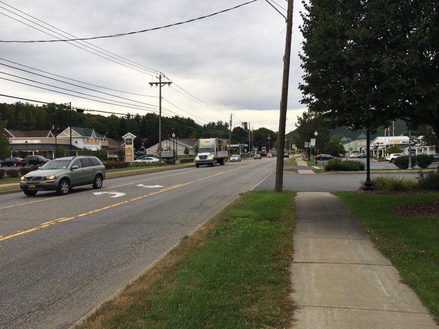 Route 9 looking north near Exit 20