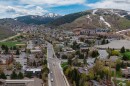 Old Town Park City is seen from the north.