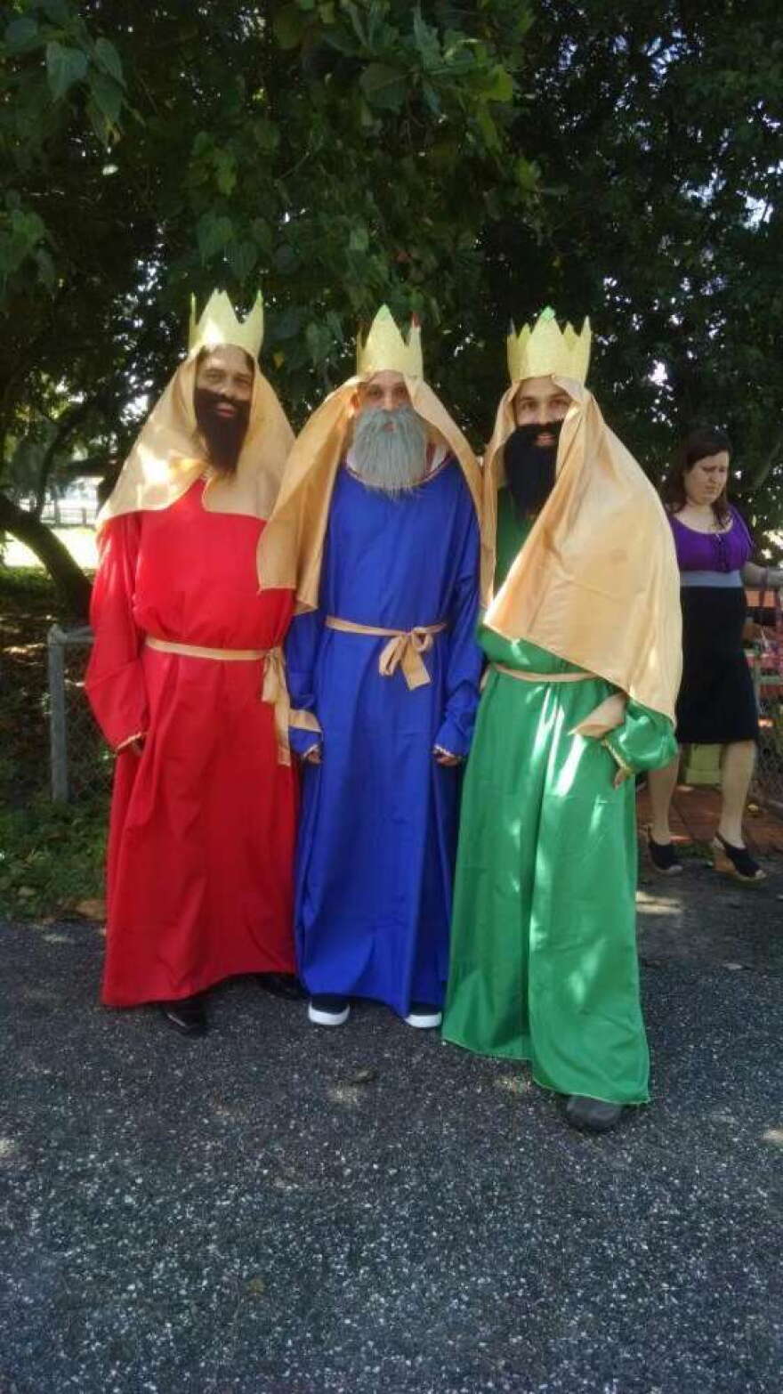 Photo by Rubia Lucia Mercury: Puerto Rican celebrations of the biblical Three Kings can include the aguinaldos.