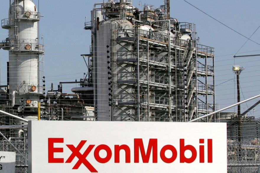 An ExxonMobil refinery in Baytown on Sept. 15, 2008. 