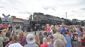Union Pacific locomotive 4014, seen at center, generated an estimated $16 million to $17 million economic impact throughout Northeast Pennsylvania during its two-week visit to Steamtown National Historic Site,The Greater Scranton Chamber of Commerce said Tuesday. The park saw over 111,000 visitors between June 15 and the morning of July 1, Steamtown officials said.