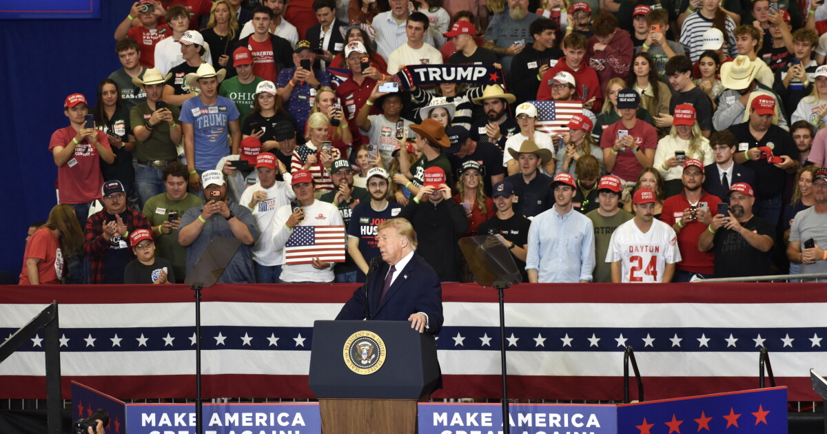 President Donald Trump rallies supporters in Chillicothe in third Ohio rally ahead of midterms