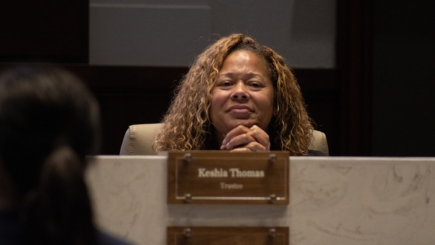Trustee Keshia Thomas represents the Edison region and is a candidate for the Fresno City Council's third district seat.