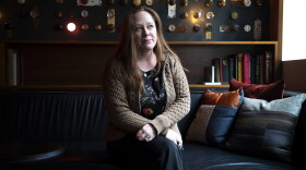 Anne Johnson, area manager of the State Hotel, is portrayed in the hotel lobby on Friday, May 8, 2026, in Seattle. 