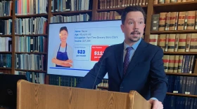 Shamus Durac, co-chair of the Protect Our Healthcare Coalition.