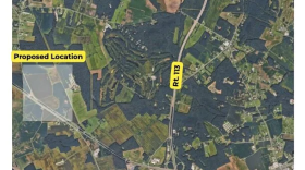 Map of Proposed Sports Complex