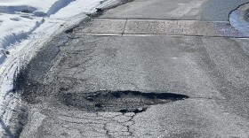 Potholes around Park City.