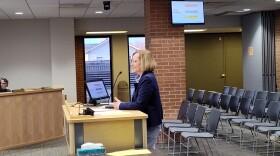 Ann Arbor Chief Financial Officer Marti Praschan addresses the City Council on March 23, 2026.