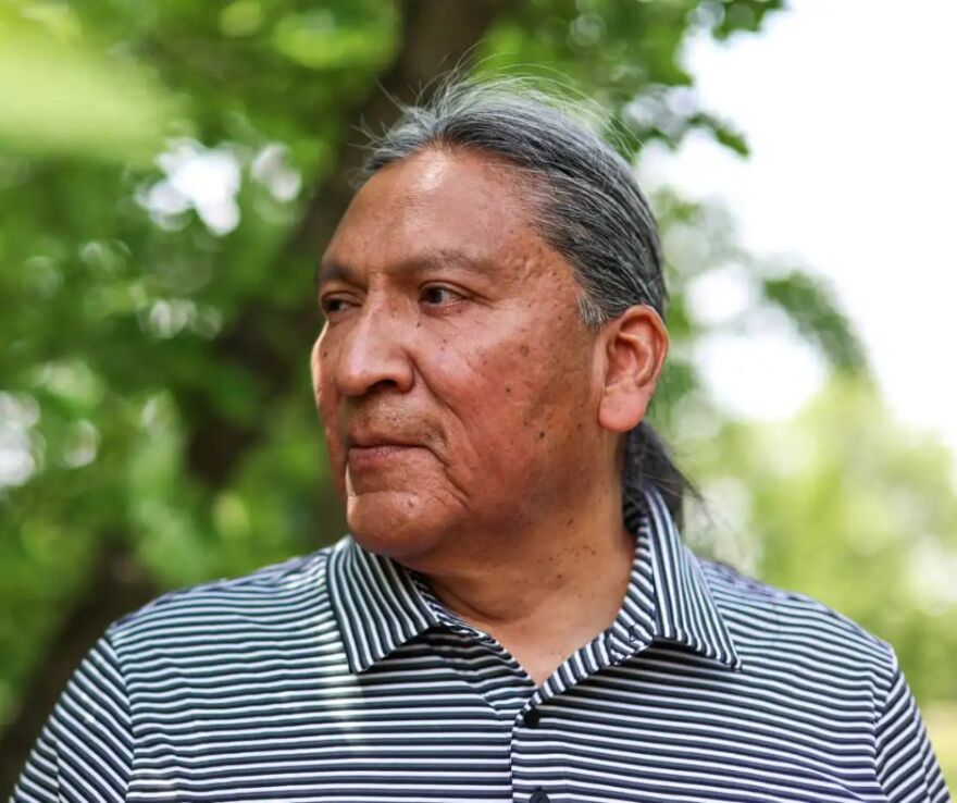 Mel Yawakie poses for a portrait in Brooklyn Park, Minn. | MPR News